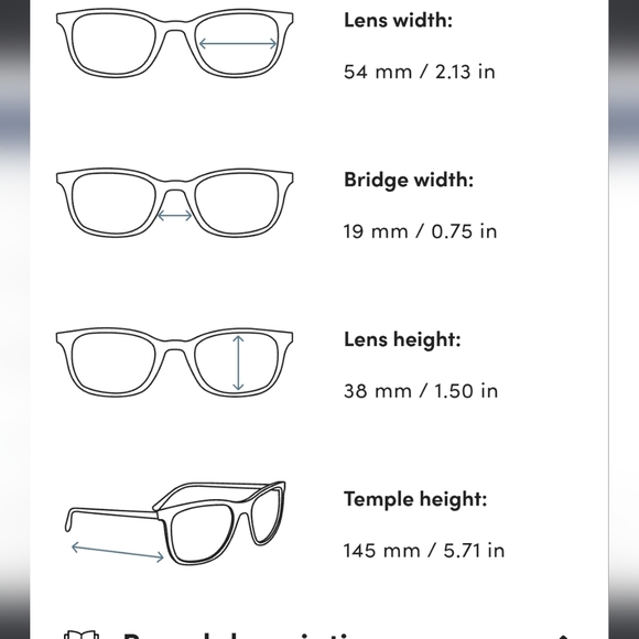 Prada Black Eyeglasses RX VPR 15Y 1AB 101 - Picture 3 of 11